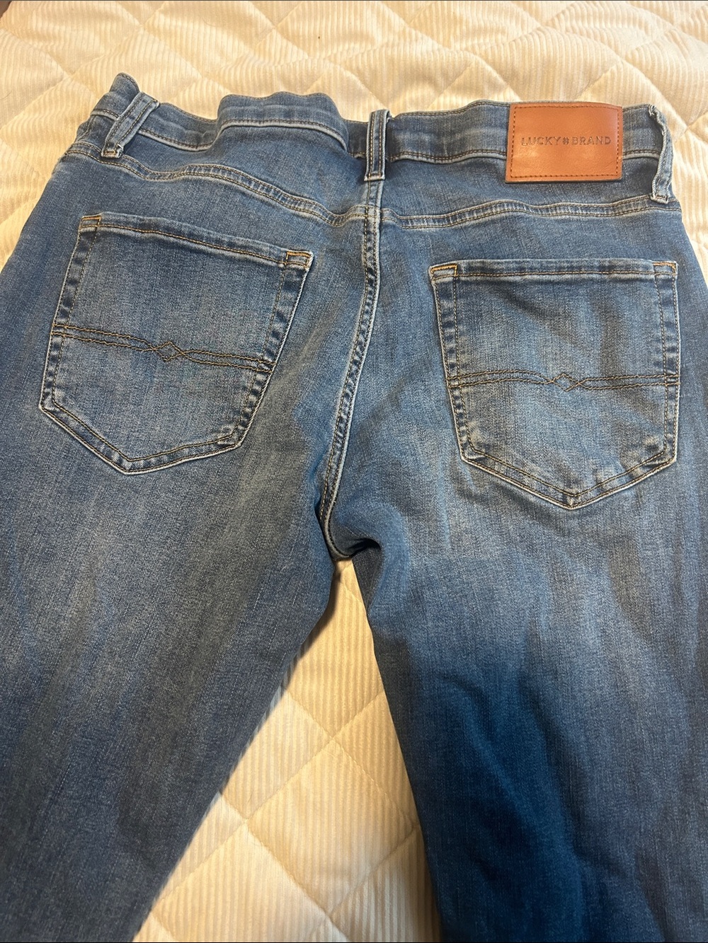 Lucky Brand Men's Medium Blue Slim Straight Jeans